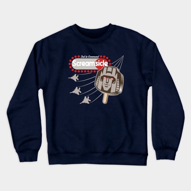 We all scream for Starscream Crewneck Sweatshirt by BuzzArt